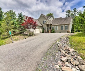 Large Family Home Near Pocono Lake with Deck!