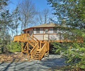 Blakeslee Round Home with Deck about 3 Mi to Big Boulder