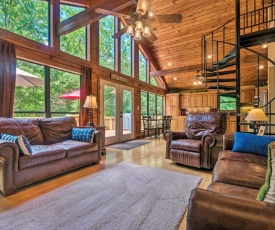 Waterfront Lake Dardanelle Home with Dock and Fire Pit