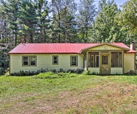 Rustic Bradford Cottage - 14 Miles to Sunapee Mtn!