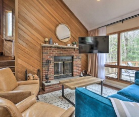 Luxe Haven with Deck and Pocono Farms Amenities!