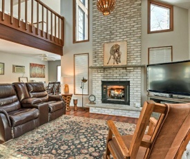 Poconos Home with Fire Pit, Hot Tub, Deck and Grill!