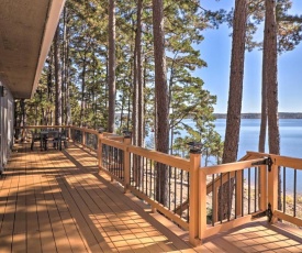Waterfront Getaway with Furnished Deck and Grill!