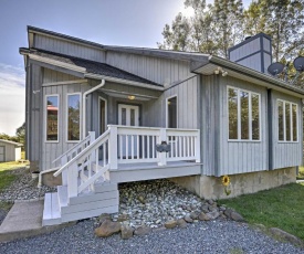 Chalet-Style Albrightsville Home with Games and Deck!