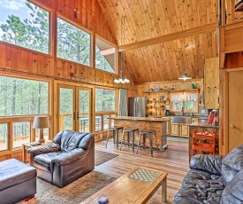 Modern Black Hills Cabin with Loft and Wraparound Deck