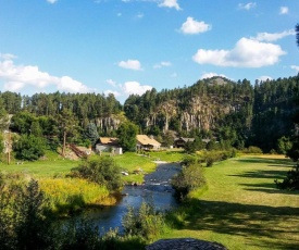 Tranquil Retreat on Creek with Deck on 30 Acres