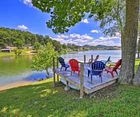Waterside Cherokee Lake Home with Private Dock!