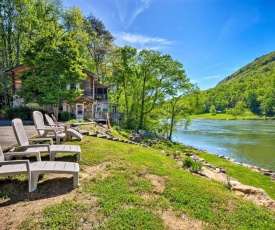 Tenn River Cabin with Hot Tub - 10 Mi to Chattanooga!