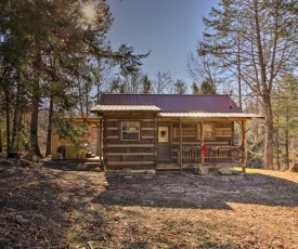 Peaceful Creekside Hideout Cabin with Hot Tub!