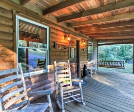 Pet-Friendly Cosby Log Cabin with Backyard and Porch!