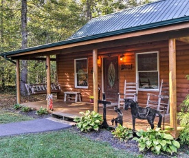 Smoky Mountain Rustic Log Cabin with Furnished Patio!
