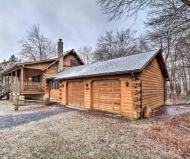 Luxe Pocono Cabin with Deck for Skiers and Families!