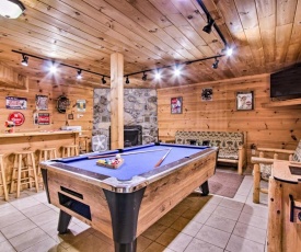 A-Frame Cabin with Hot Tub Less Than 1 Mi to Ober Gatlinburg!