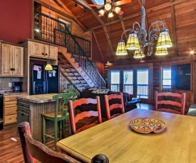 Cabin with Deck, Hot Tub and Incredible Smoky Mtn Views