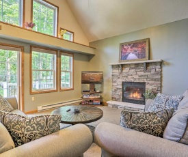 Pocono Family House with Hot Tub Near Ski Resorts!