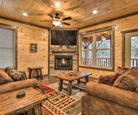 Luxe Cabin with Home Theater Less Than 2 Miles to Gatlinburg