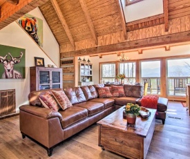 Luxe Gatlinburg Cabin with Panoramic Views and Hot Tub!