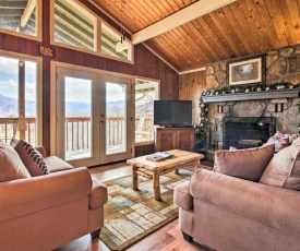 Mountain Views Await about Gatlinburg Cabin with Hot Tub!
