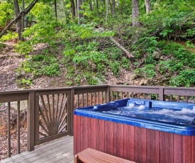 Retreat with Deck and Hot Tub 2 Mi to Dtwn Gatlinburg