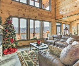 Smoky Mtn Hideaway with Hot Tub, Deck and Gorgeous View