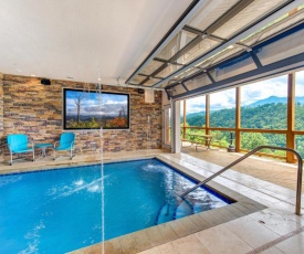 Splashtastic View Lodge, 7 Bedroom, Private Indoor Pool, Theater, Sleeps 20