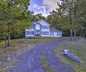 Peaceful East Stroudsburg House with Deck and Grill!