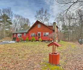 Pocono Mountains Getaway by River and Ski Area!