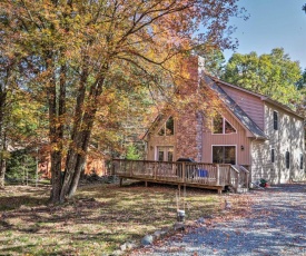 Poconos Cabin with Deck and Pool and Beach Access!