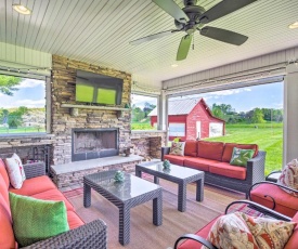 Grand LaFollette Home with Covered Patio on 40 Acres!