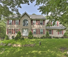 Poconos Home with Game Room, Fireplace, Deck and Hot Tub!