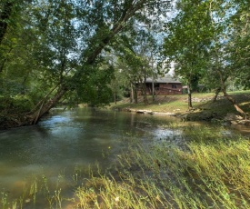 The Mill House Creekfront Cabin Near Chattanooga