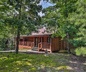 Cabin with Deck and Fireplace Less Than 3 Mi to Dollywood!