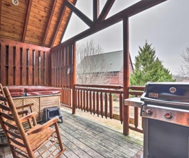 Pigeon Forge Cabin with Games, 1 Mi to Parkway!