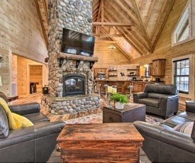 Riverfront Cabin with Hot Tub - 3 Miles to Dollywood