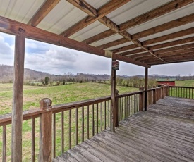 Rogersville Barn Apt on 27 Tranquil Acres with Pond!