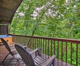 Decked-Out Cabin with Hot Tub about 2 Mi to Dollywood!