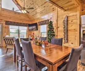 Douglas Lake Resort Cabin with Deck and Game Room
