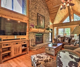 Expansive Smoky Mtn Retreat with Hot Tub and Deck