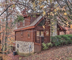 Family Cabin with Hot Tub about 4 Mi to Dollywood!