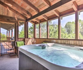 Idyllic Cabin with Deck and Grill and View of Smoky Mtns!