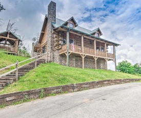 Log Cabin with Hot Tub and Games, 5 Mi to Pigeon Forge