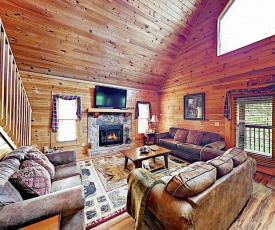 New Listing! Wooded Retreat With Hot Tub, Near Lake Home