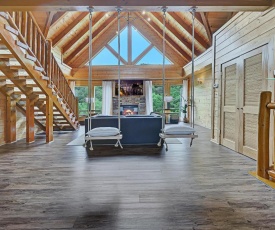 Gorgeous Large Cabin With Hot Tub Games and 5430 Sq Ft of Ultimate Family Fun Pets Welcome