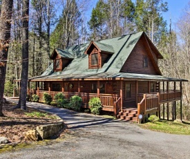 Quiet Cabin with Porch and Hot Tub 6Mi to Pigeon Forge