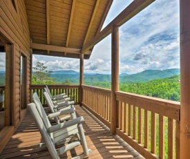 Pigeon Forge Cabin with Views Hot Tub Pets Welcome