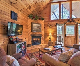 Rustic Pigeon Forge Mtn Cabin with Hot Tub and Views!