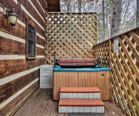 Serene Sevierville Home with Fireplace, Hot Tub, View
