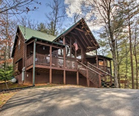 Sevierville Cabin with Deck and Smoky Mountain Views!