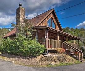 Sevierville Cabin with Hot Tub and Wraparound Deck
