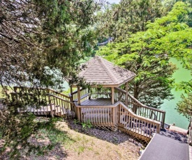 Sevierville Family Cabin on Lake with Hot Tub and Games